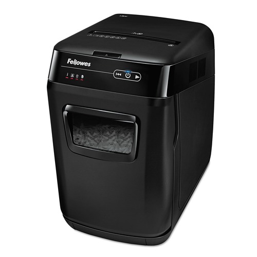  | Fellowes Mfg Co. 4680001 Automax 130c Auto Feed Medium-Duty Cross-Cut Shredder, 130 Sheet Capacity image number 0