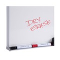  | Universal UNV43622 24 in. x 18 in. Melamine Dry Erase Board with Anodized Aluminum Frame - White Surface image number 1