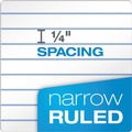 Cleaning & Janitorial Supplies | Ampad 20-346 8.5 x 11.75 Narrow Rule Double Sheet Pads - White (100-Sheets/Pad) image number 3