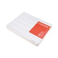 Office Jansan | Universal UNV43911 11.75 in. x 8.75 in. Penmanship Ruled Lap/Learning Dry-Erase Board - White Surface (6/Pack) image number 0
