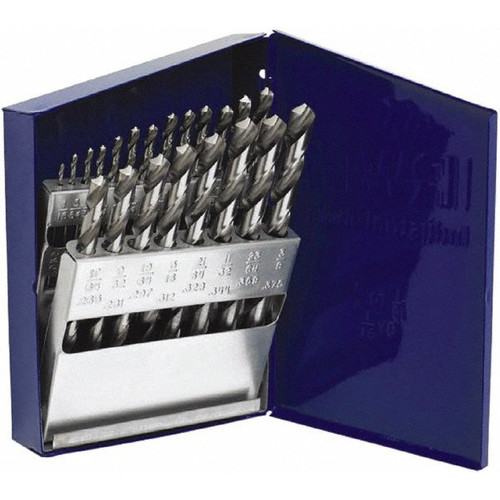 Bits and Bit Sets | Irwin Hanson 63221 21 Pc. Cobalt High Speed Steel Drill Bit Set image number 0