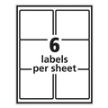 Office Jansan | PRES-a-ply 30604 3.33 in. x 4 in. Laser Printers Labels - White (6/Sheet, 100 Sheets/Box) image number 2