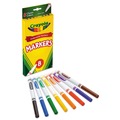 Bulk Savings Pricing 1 | Crayola 587709 Non-Washable Fine Bullet Tip Marker - Assorted Classic Colors (8/Set) image number 1
