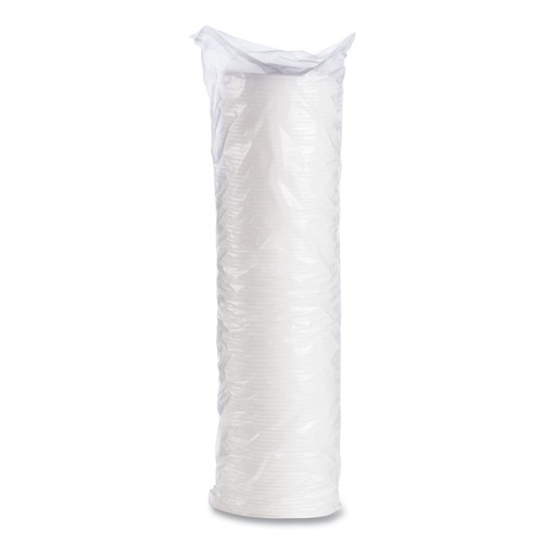 Office Jansan | Dart 12JL Vented Plastic Lids for 12 oz. Hot/Cold Foam Cups (1000/Carton) image number 0