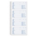 Customer Appreciation Sale - Save up to $60 off | TOPS 4002 Two Part 4 Page 2.75 in. x 5 in. Carbonless Spiralbound Message Book (200 Forms/Book) image number 1