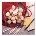 Food Trays, Containers, and Lids | Dart C32DER 9.4 in. x 6.8 in. x 2.1 in. 32 oz. ClearPac Plastic Containers (504/Carton) image number 4
