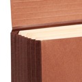 Office Jansan | Smead 71167 TUFF 1 Section 7 in. Expansion Expanding Wallet - Legal Size, Redrope image number 5