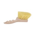 New Year New Savings! Save $25 off $150 | Boardwalk BWK4308 5.5 in. Brush 3 in. Tan Plastic Handle Cream Polypropylene Bristles Utility Brush image number 0