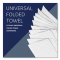 Cleaning & Janitorial Supplies | Kleenex 1890 9.2 in. x 9.4 in. 1-Ply Multi-Fold Paper Towels - White (2400/Carton) image number 2