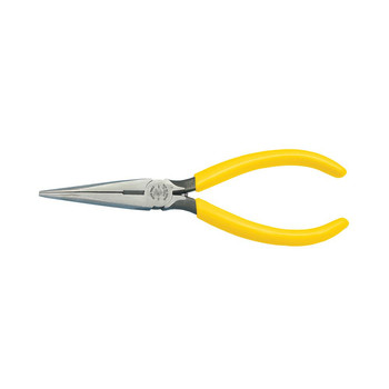 Klein Tools D203-7C 7 in. Long Nose Spring Loaded Pliers