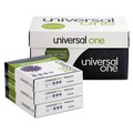 Office Jansan | Universal UNV95200 Deluxe 8.5 in. x 11 in. 20 lb Bond Weight Multipurpose Paper - Bright White (10/Carton) image number 3