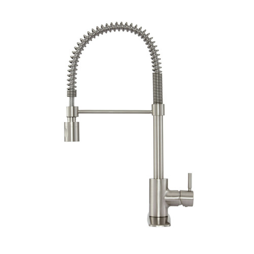 Gerber DH451188SS The Foodie Pullout Spray Single Hole Kitchen Faucet (Stainless Steel) image number 0