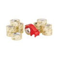 Office Jansan | Scotch 3750-12-DP3 3 in. Core, 1.88 in. x 54.6 Yards 3750 Commercial Grade Packaging Tape with DP 300 Dispenser - Clear (12/Pack) image number 3
