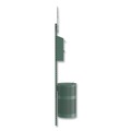 Trash & Waste Bins | Furloo FLO1RSGB 11.5-Gallon Top Door Bags and Liners Pet Waste Station Starter Kit with Roll Bag Dispenser - Green (1-Kit) image number 6