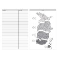 Calendars & Planners | House of Doolittle 239-08 12-Month (Jan to Dec): 2026 10 in. x 7 in. Illustrated Seasons Artwork Seasonal Monthly Planner - Light Blue Cover image number 7