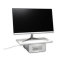 Monitor Stands | Kensington K55460WW FreshView Wellness 22.5 in. x 11.5 in. x 5.4 in. Supports 200 lbs. Monitor Stand with Air Purifier, For 27-in Monitors - White image number 5
