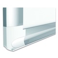 Office Jansan | MasterVision GA05105830 Four Month 48 in. x 36 in. Magnetic Dry Erase Calendar Board - White Surface, Silver Aluminum Frame image number 2