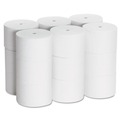Toilet Paper | Georgia Pacific Professional 19372 Coreless 2 Ply Bath Tissue - White (18/Carton) image number 4