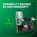 New Year New Savings! Save $25 off $150 | Metabo HPT NV65AH2M 2-1/2 in. Coil Siding Nailer image number 10