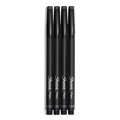  | Sharpie 2083009 Fine 0.4 mm Stick Water-Resistant Ink Porous Point Pen Value Pack - Black Ink, Black Barrel (36/Pack) image number 2