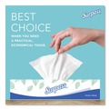 Cleaning & Janitorial Supplies | Surpass 21390 2-Ply Facial Tissue for Business - White (125 Sheets/Box, 60 Boxes/Carton) image number 4