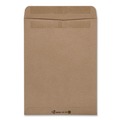  | Quality Park QUA43511 9 in. x 12 in. #10 1/2 Cheese Blade Flap Redi-Seal Closure 100% Recycled Redi-Seal Envelope - Brown Kraft (100/Box) image number 3