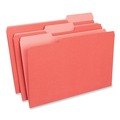 | Universal UNV15303 1/3-Cut Tabs Interior File Folders - Legal Size, Red (100/Box) image number 1