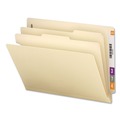  | Universal UNV16150 Six-Section 2-Divider End Tab Classification Folders - Letter Size, Manila (10/Box) image number 2