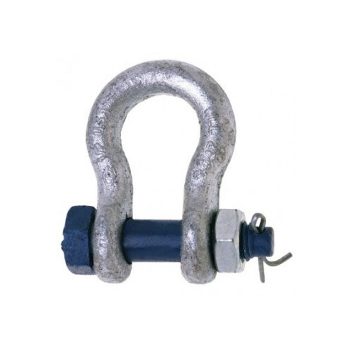 Material Handling | Campbell 5391635 999-G Series 1 in. 8-1/2 Ton Anchor Shackles Bail Size with Safety Pin Shackle image number 0