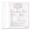 Office Jansan | Mead 09910 9.75 in. x 7.5 in. Sheets Wide/Legal Rule Composition Book - Black Cover image number 4