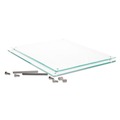 Office Jansan | Deflecto 799693 Letter Insert Superior Image Beveled Edge Sign Holder - Clear/Green-Tinted Edges image number 3