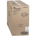 Food Trays, Containers, and Lids | Pactiv Corp. TEHL7X624 7.25 in. x 6.37 in. x 2 in. 24 oz. EarthChoice Tamper Evident Recycled Hinged Lid Deli Container - Clear (231/Carton) image number 4