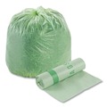 Percentage Off | Stout by Envision E3039E11 EcoSafe-6400 30 in. x 39 in. 1.1 mil. 30 Gallon Compostable Bags - Green (48/Box) image number 0