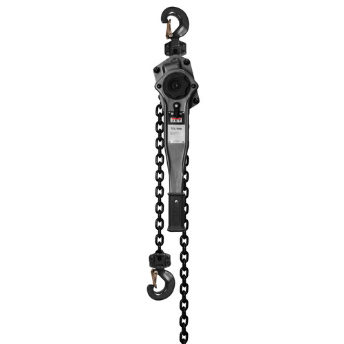 Hoists | JET JLP-150A-15SH JLP-A Series 1-1/2 Ton 15 ft. Lift Shipyard Hooks Lever Hoist image number 0