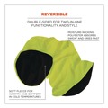 Masks | Ergodyne 42320 N-Ferno 6491 One Size Fits Most Reversible Thermal Fleece plus Poly Multi-Band - Lime image number 2