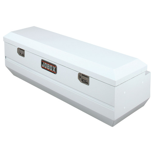 Truck Boxes | JOBOX JSH1434980 Steel Long-Bed Fullsize Chest - White image number 0