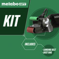 Belt Sanders | Metabo HPT SB8V2M 9 Amp Variable Speed 3 in. x 21 in. Corded Belt Sander image number 1