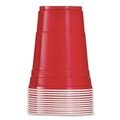 Cutlery | Dart P16R 16 oz. Plastic Cold Drink Party Cups - Red (1000/Carton) image number 2