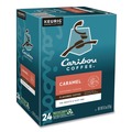 Bulk Savings Pricing 2 | Caribou Coffee 5000330787 Mild Roast K-Cups - Caramel Hideaway (24/Box) image number 2