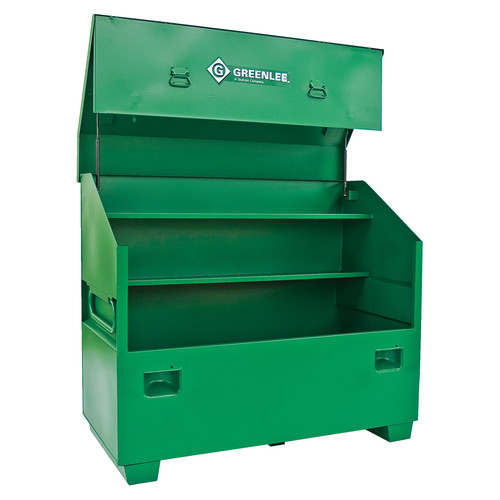 On Site Chests | Greenlee 50231960 44 cu-ft. 60 x 30 x 36 in. Slant Top Storage Box image number 0