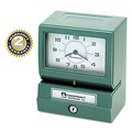  | Acroprint 01-2070-411 Model 150 Month/Date/1-12 Hours/Minutes Automatic Operation Heavy-Duty Time Recorder - Green image number 1