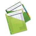 Office Jansan | Avery 11903 Big Tab 11.13 in. x 9.25 in. 8-Tab Insertable Plastic 1-Pocket Dividers - Assorted (1-Set) image number 7