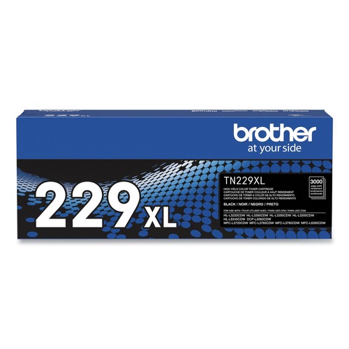 Ink & Toner | Brother TN229XLBK 3,000 Page-Yield High-Yield Toner - Black image number 0