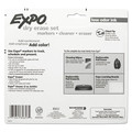 Office Jansan | EXPO 80653A Broad Chisel Tip Low-Odor Dry Erase Marker Starter Set - Assorted Colors (4/Set) image number 2