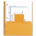 Office Jansan | Five Star 06208 11 in. x 8.5 in. 5-Subject Medium/College Rule Wirebound Notebook with 8 Pockets - Assorted Cover (200 Sheets) image number 7