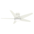 Ceiling Fans | Casablanca 59354 52 in. Isotope Fresh White Ceiling Fan with Light and Wall Control image number 0