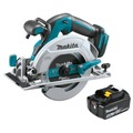 Circular Saws | Makita XSH03ZBL1850B-BNDL 18V LXT Brushless 6‑1/2 in. Cordless Circular Saw with Lithium‑Ion Battery Bundle (5 Ah) image number 0