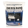 Cleaning & Janitorial Supplies | Quick Dam WUBM-10 Drip Mats, 20 oz, 2 ft x 2 ft, 10/Pack image number 0