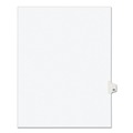  | Avery 01068 11 in.x 8.5 in. 10-Tab Avery Style 68 Preprinted Legal Exhibit Side Tab Index Dividers - White (25/Pack) image number 0