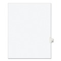 Office Jansan | Avery 01068 11 in.x 8.5 in. 10-Tab Avery Style 68 Preprinted Legal Exhibit Side Tab Index Dividers - White (25/Pack) image number 0